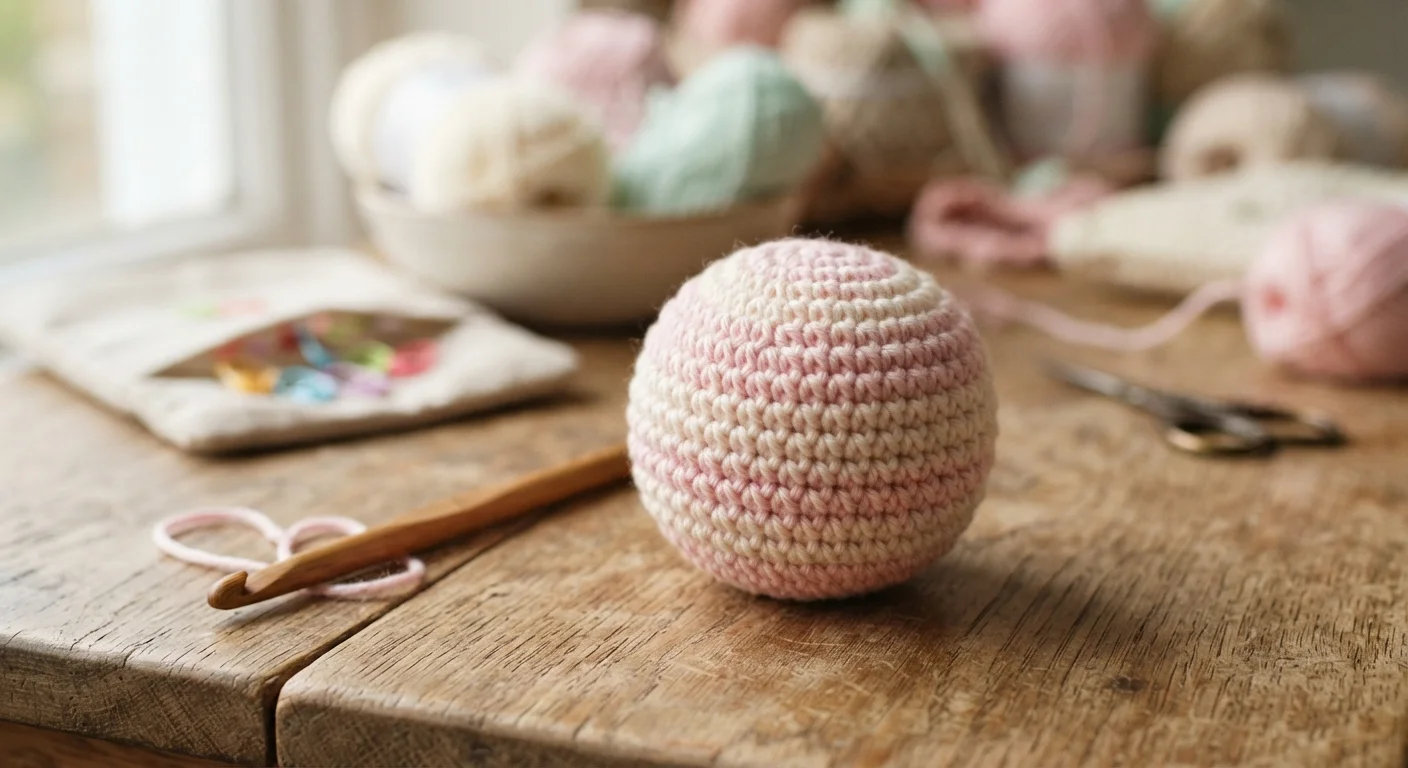 Crochet Your First Amigurumi Ball: A Step-by-Step Beginner Guide