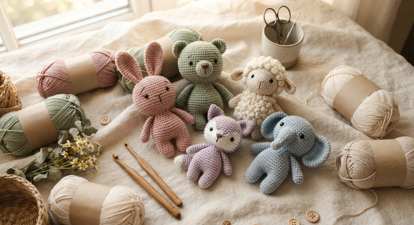 Geri Dönüştürülmüş İpliklerle Sürdürülebilir Amigurumi Rehberi