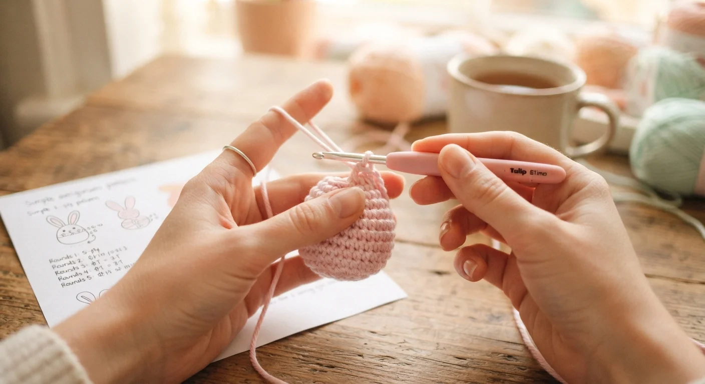 Amigurumi blog inline image: Video Tutorials vs. Written Patterns: Which Is Best for Learning Amigurumi?
